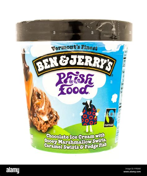 Ben and jerry's ice cream phish food hi-res stock photography and ...