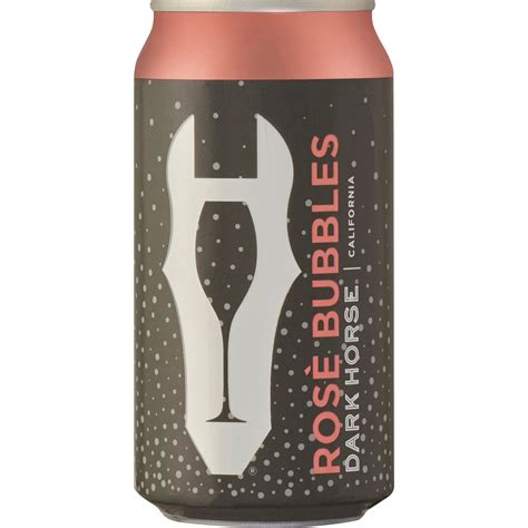 Dark Horse Sparkling Brut Rose Wine Can - Shop Wine at H-E-B