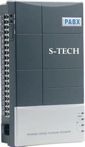 S-tech EPABX Machine CS416 For 4 Main (Trunk) Lines and 16 Extentions ...