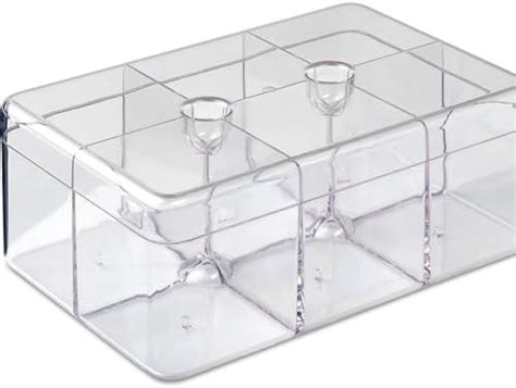 Buy Mepal Rosti Rectangular Tea Box, Styrol-Acrylnitril, Transparent ...
