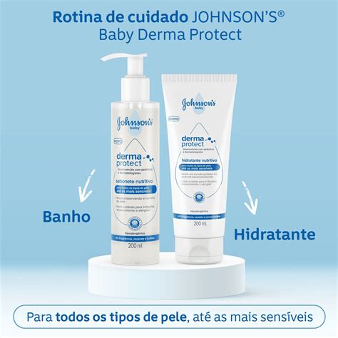 Hidratante Nutritivo Johnson's Baby Derma Protect | Beleza na Web