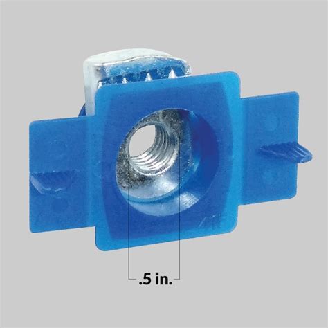 Adamax 1/2-in Cone Strut Nut CN12-5PK at Lowes.com