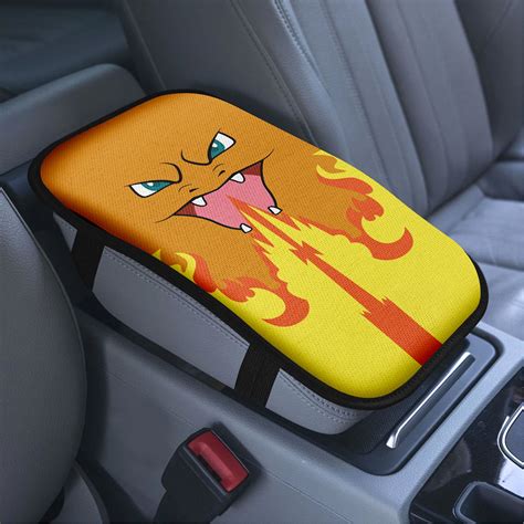 Charizard Pokemon Auto Center Console Cover Protector Car Accessories - AnimeBape