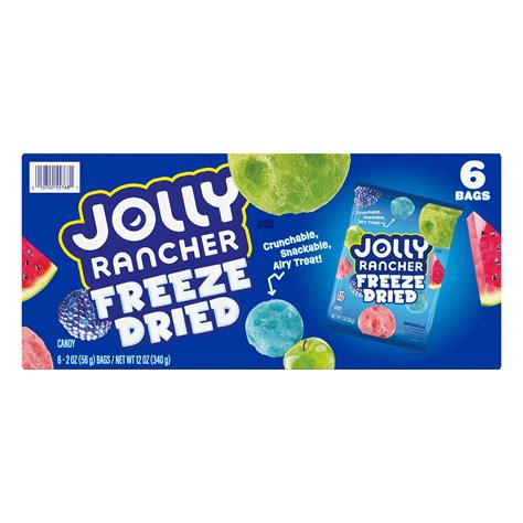 HERSHEY JOLLY RANCHERS FREEZE DRIED 6/12 OZ - $12.99 at Costco