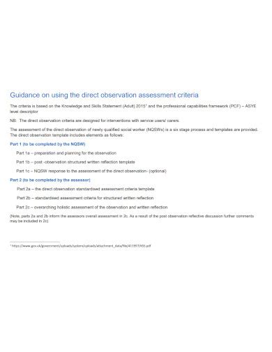 Image result for Focused Observation Examples