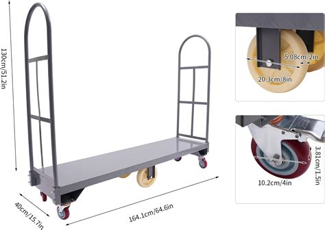 Kllkmmws U-Boat Platform Truck Cart, 2000lbs Heavy Duty India | Ubuy