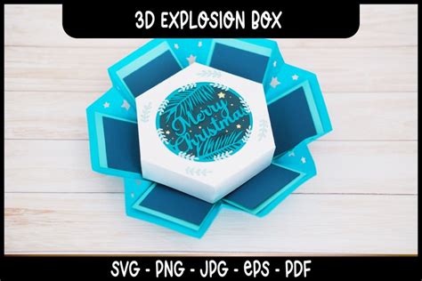 Image result for Explosion Box Template SVG