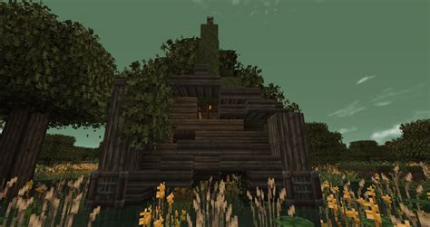 Image result for Minecraft Swamp Hut Tutorial