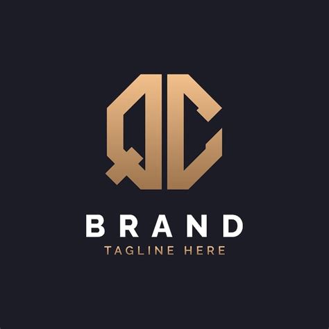 Desenho de logotipo QC Moderno Minimal Elegante e Luxuoso Logotipo QC ...