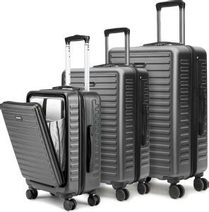Assembly Hardsided Trolley Bag Combo Set- Cabin Suitcase,Medium & Large ...