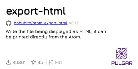 Export HTML Data 的图像结果