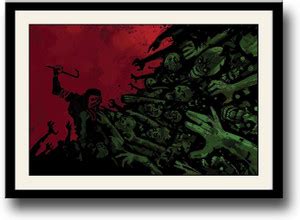 Zombie artwork Fine Art Print - Animation & Cartoons posters in India ...