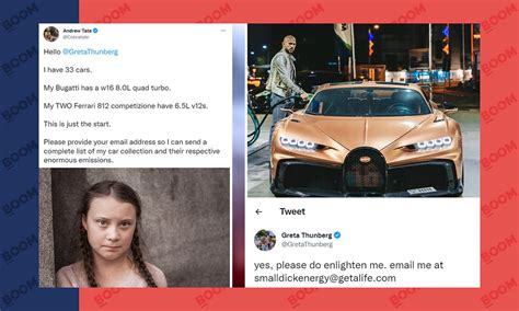 How Greta Thunberg Shut Down Controversial Andrew Tate Over His ...