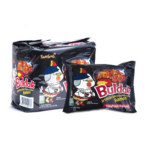 Samyang Buldak Hot Chicken Spicy Ramen Korea Instant Packaged Noodles ...