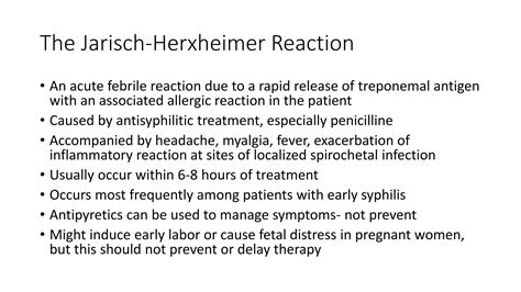 Management of syphilis | PPTX