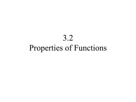 Image result for How to Make a Function Based On Properties