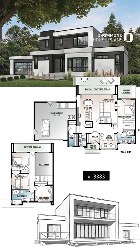 floor plans modern house