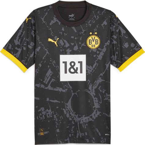 Borussia Dortmund 23/24 Away Jersey by PUMA - JerseyBox