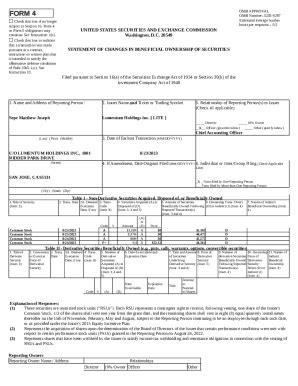 C/O LUMENTUM HOLDINGS INC Doc Template | pdfFiller