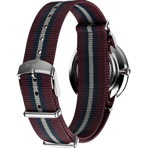 TIMEX Waterbury Silver-Tone Round Dial Analog Men's Watch - TW2Y27600U