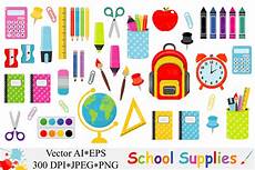 Clipart School Supply by School Supplies Clipart Back To School Clipart Vector Clipart School Supply