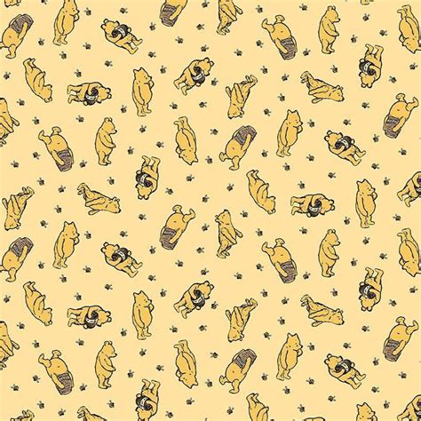 Winnie the Pooh Sunshine Toss Fabric by Echo Park Paper Co. - Riley ...