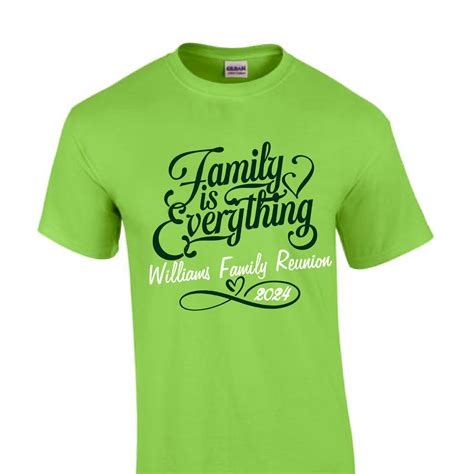 Family Reunion Custom T-shirt - Family Is Everything