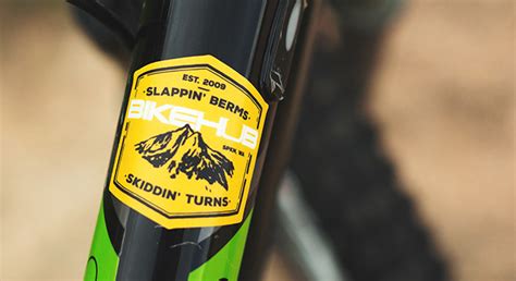 Custom bike frame stickers | Sticker Mule India