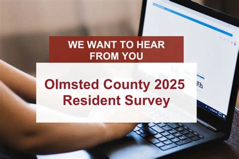 Your input matters! Participate in the Olmsted County 2025 Resident ...