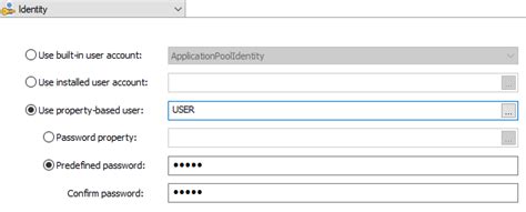 Image result for Application Pool Identity Account