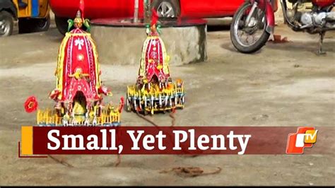 Ratha Jatra In Odisha: Devotee Creates Miniature Replica Of Lord ...