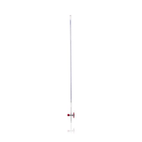 Burette 25ml, straight stopcock class AS, with PTFE tap | LabFriend India