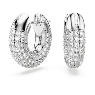 Hoop Earrings for Women and Men | Swarovski