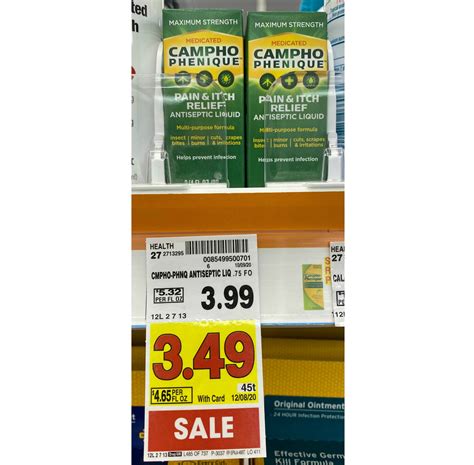 Campho-Phenique Pain & Itch Antiseptic Liquid ONLY $0.49 at Kroger ...