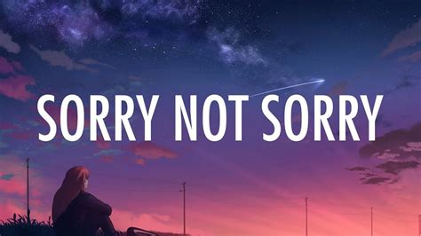 Sorry not sorry lyrics demi lovato meaning – afecehaho