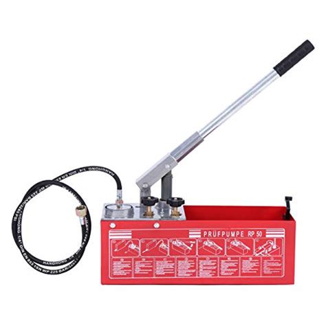 Paneltech 12l Hand Power Hydraulic Pipe Pressure Tester Pump Steel ...