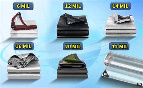 Super Canvas Tarp Heavy Duty Waterproof 9x13 20 Mil Thick | Desertcart ...