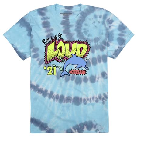 Rolling Loud Merch Neon Splash Tie Dye Shirt | WHAT’S ON THE STAR?