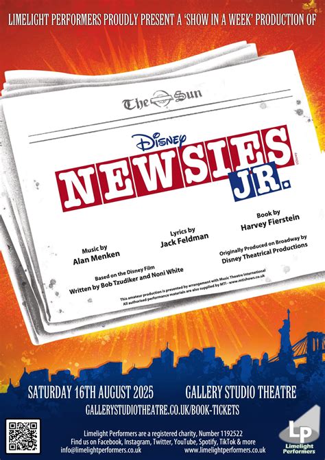 Newsies Jr. – The Gallery Players