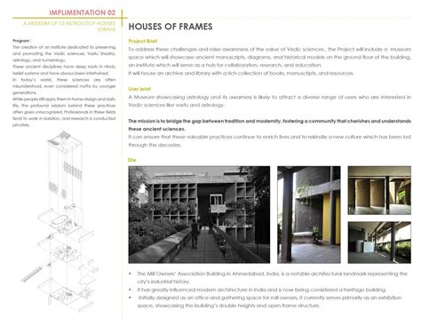 Houses of Frames : A Museum of Astrology Houses (Grah) | CEPT - Portfolio