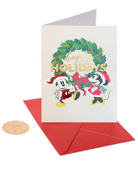 Disney Christmas Cards Disney Studio Christmas Cards Group Of 5 (Walt