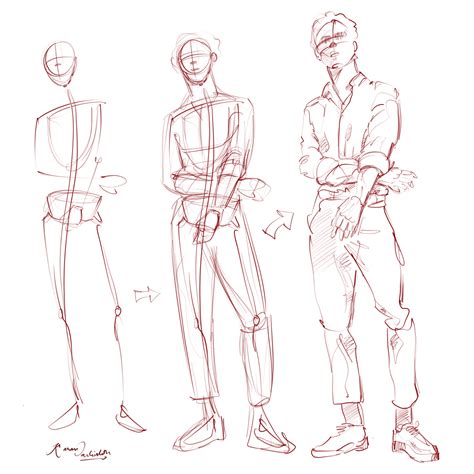 ArtStation - Human pose gestures