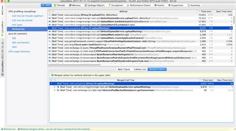 Java Performance Profiler 的图像结果