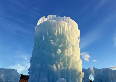 New Hampshire Ice Castle is a Cool Winter Attraction
