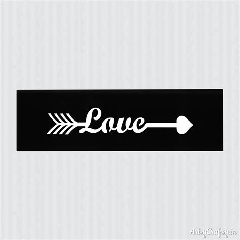 Sentiments Stencil by ArtsyCraftsy, Shop Wide Range of Stencils Online ...