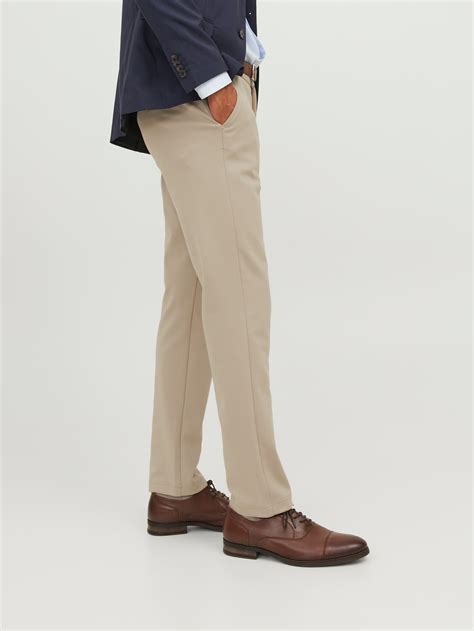 Slim Fit Chino trousers | Beige | Jack & Jones®