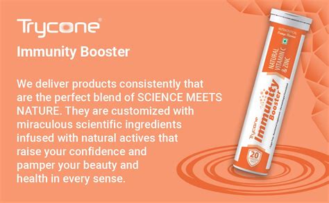 Trycone Immunity Booster For Adults With Natural Vitamin C From Amla ...