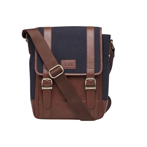 PATRO MEN'S CROSSBODY & MESSENGER BAG - NAVY