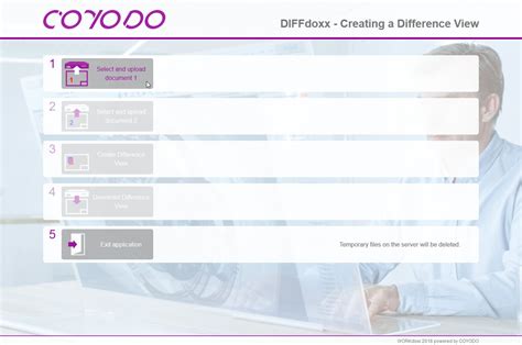 Difference View - Compare drawings with DIFFdoxx