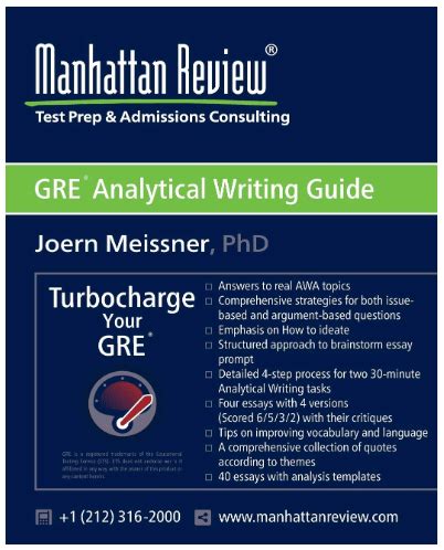 Best GRE Analytical Writing Books for Preparation